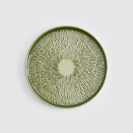 DUOMO Farfurie aperitiv, sticlă, D.19.5cm