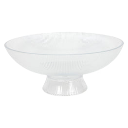 LINES Bol servire, sticlă, D.25cm