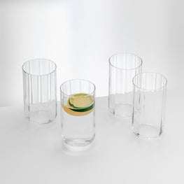 JAZZ Set 4 pahare diverse băuturi, 450ml