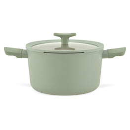 BALANCE Oală cu mânere și capac, aluminiu, D.24cm