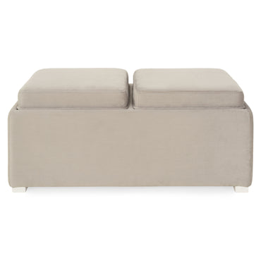 CUBIX Banchetă cu spațiu depozitare, stofă