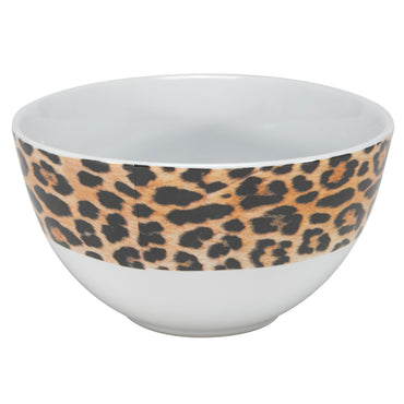 LEOPARD Bol individual, porțelan, D.14cm