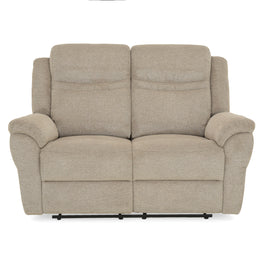 GEORGIA Canapea 2 locuri, reclinere manuale, stofă