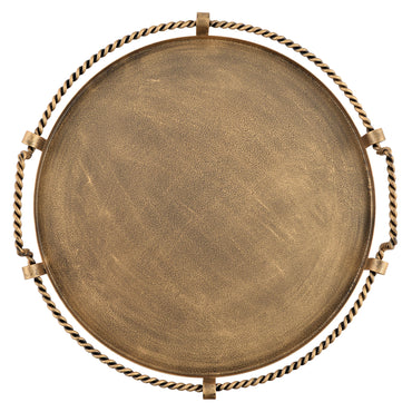 PESARO Tavă servire, metal, D.37cm