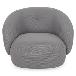 BARTOW Fotoliu rotativ, stofă