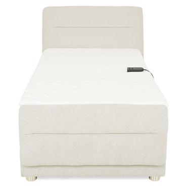 RAYONG Pat tapițat electric, saltea inclusă,100x200cm