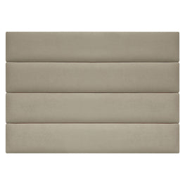 MODE WHITE Set 4 panouri decorative tapițate perete copii