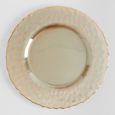 ARI Platou, sticlă, D.32cm