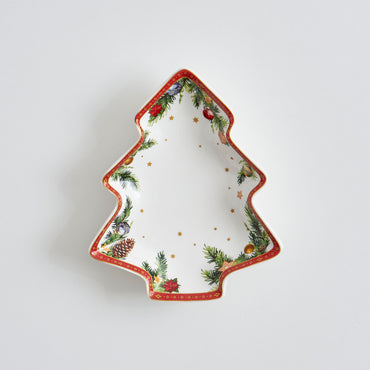 BELLS Platou servire, porțelan, L.19cm