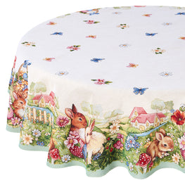 EASTER GREEN Față de masă, D.160cm