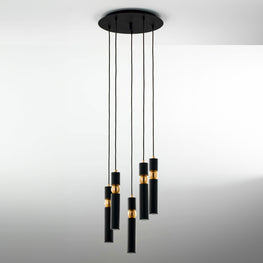 ALAS Lustră 5x10W GU10 LED