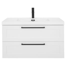 OTHERE Set mobilier baie, mască lavoar și lavoar compozit