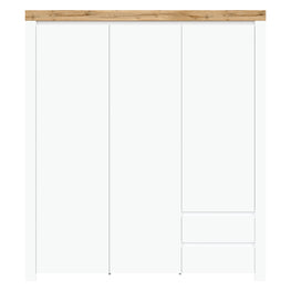 HILLARY Dulap 3 uși, 2 sertare