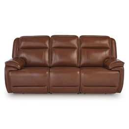 CRAWFORD Canapea 3 locuri, 2 reclinere electrice, piele