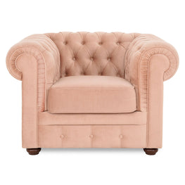 CHESTERFIELD Fotoliu, stofă - Articol resigilat