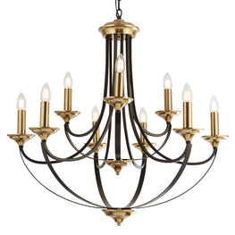 BELFRY Lustră 9x60W E14