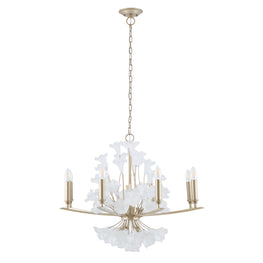 ALMIRA Lustră 8x40W E14 + 8x4.5W G9 LED