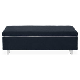 KOLLE Banchetă, ladă depozitare inclusă, stofă