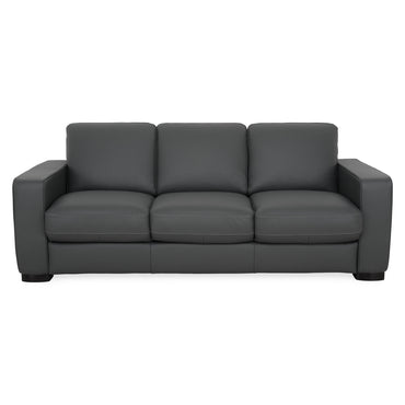 POLO Canapea extensibilă, 3 locuri, piele