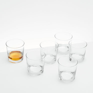 DIVINE Set 6 pahare whisky, sticlă