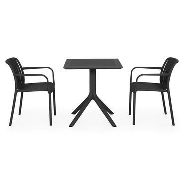 TIPPUS/ALPINE Set mobilier terasă/grădină, 2 scaune și masă