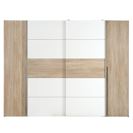 TOBEY Dulap 2 uși glisante, 2 uși batante