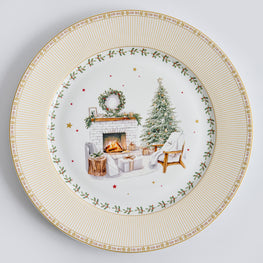 CHALET Farfurie fel principal, porțelan, D.27cm