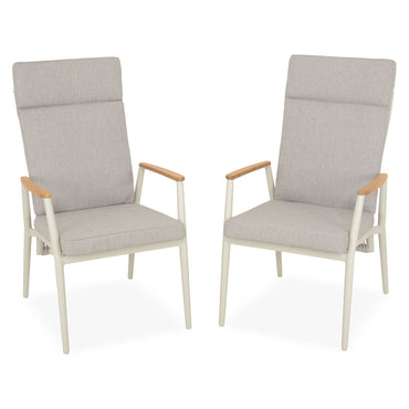 PERUGIA Set mobilier terasă/grădină, 2 scaune