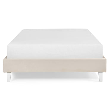 QUADRO Cadru pat colț, 140x200cm, somieră inclusă