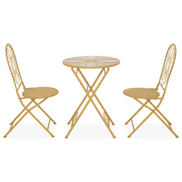 PRATO Set mobilier terasă/grădină, 2 scaune și masă