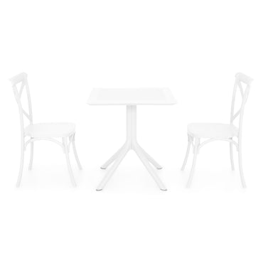 TIPPUS/SUCCOR Set mobilier terasă/grădină, 2 scaune și masă