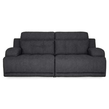 SANTIAGO Canapea 3 locuri, 2 reclinere electrice, stofă