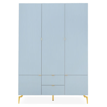 WAVE Dulap copii, 5 uși, 2 sertare