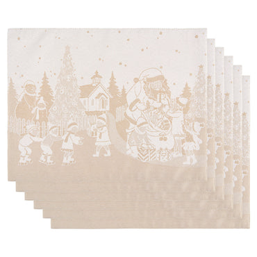 FAITH Set 6 suporturi farfurie