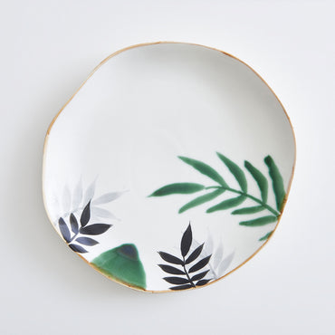 TROPICAL Platou servire, porțelan, L.32cm