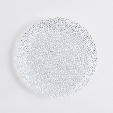 GLAMOUR Farfurie fel principal, sticlă, D.28cm