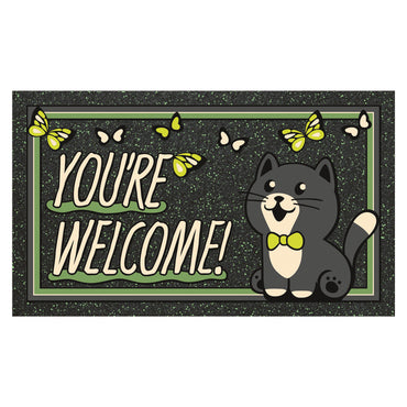 GATTO FARFALLE Covoraș intrare, 40x68cm