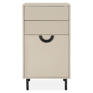 RING Comodă 1 ușă, 2 sertare