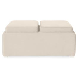 CUBIX Banchetă cu spațiu depozitare, stofă