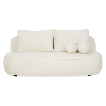 CARLIN Canapea extensibilă, 3 locuri, stofă