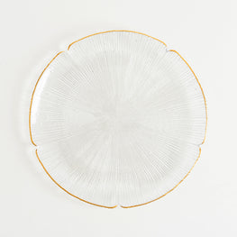 ZOREN Farfurie fel principal, sticlă, D.28cm