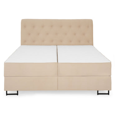 FIONA Pat tapițat, saltea și spatiu depozitare incluse - Articol resigilat