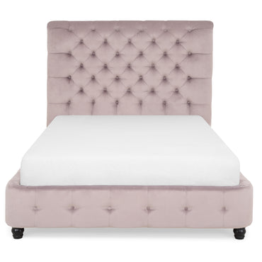 ATLAS Pat tapițat, 140x200, somieră inclusă