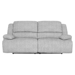 DERBY Canapea 3 locuri cu 2 reclinere manuale, stofă