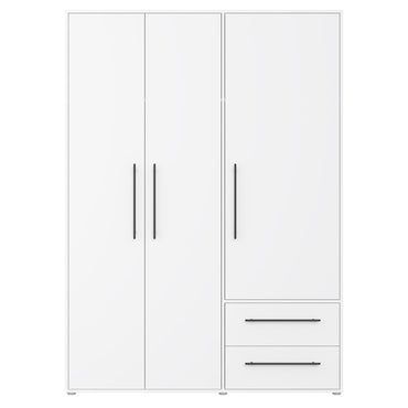 NATE Dulap 3 uși, 2 sertare