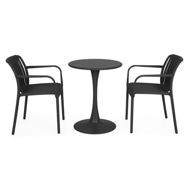 PLEZURO/ALPINE Set mobilier terasă/grădină, 2 scaune și masă
