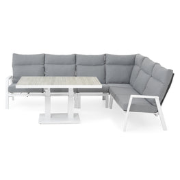 SALZBURG Set mobilier terasă/grădină, colțar și masă