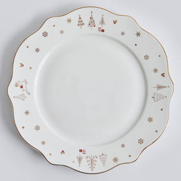 SAVOY Farfurie fel principal, porțelan, D.27cm