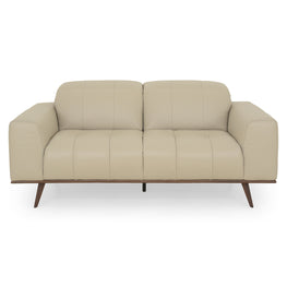 DENTON Canapea 2 locuri, mecanism tetiere, piele