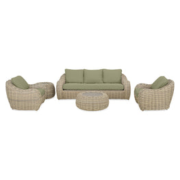 TAMARINDO Set mobilier terasă/grădină, canapea și masă